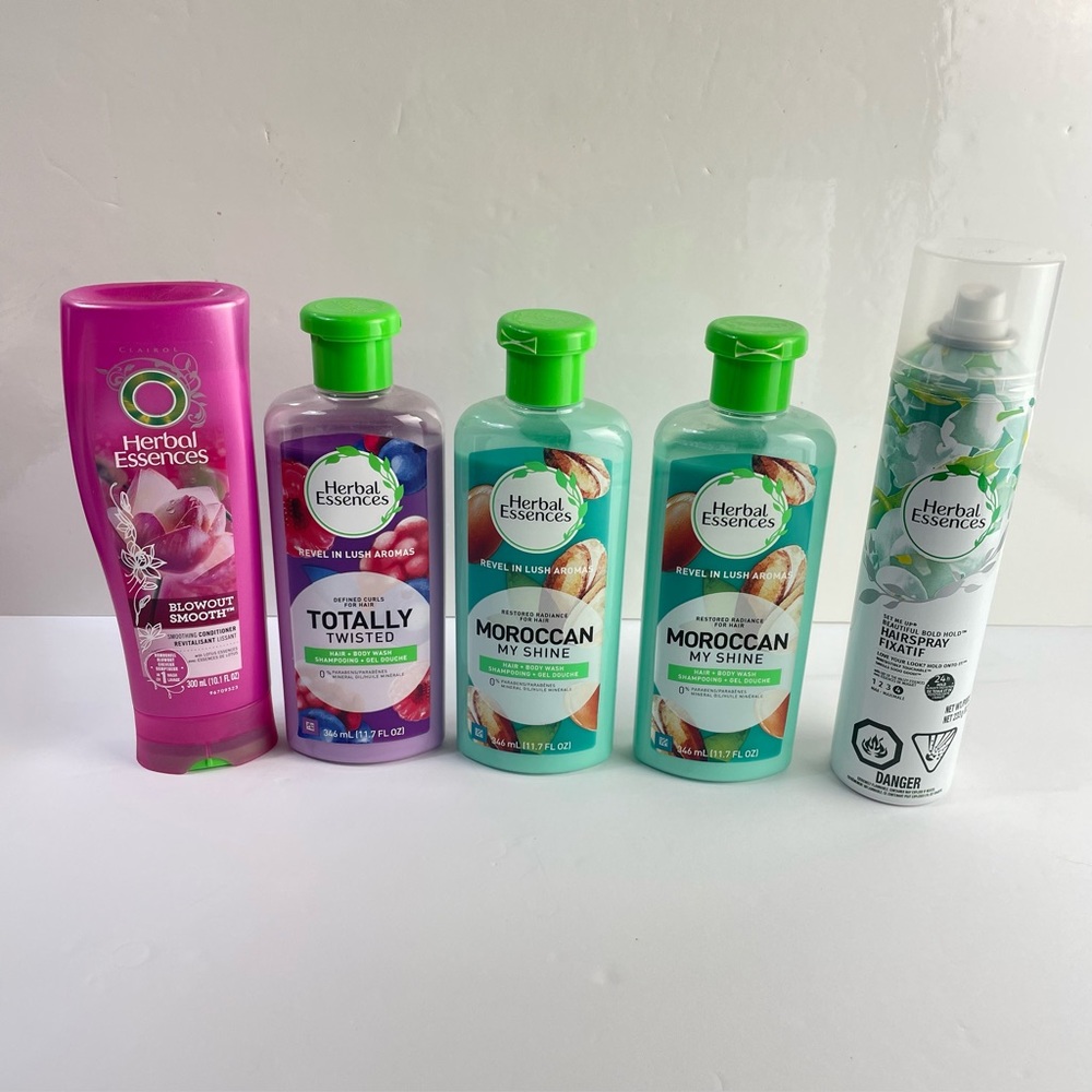 Herbal Essences Lot - Hair Lot Shampoo Conditioner Hairspray Totally Twisted